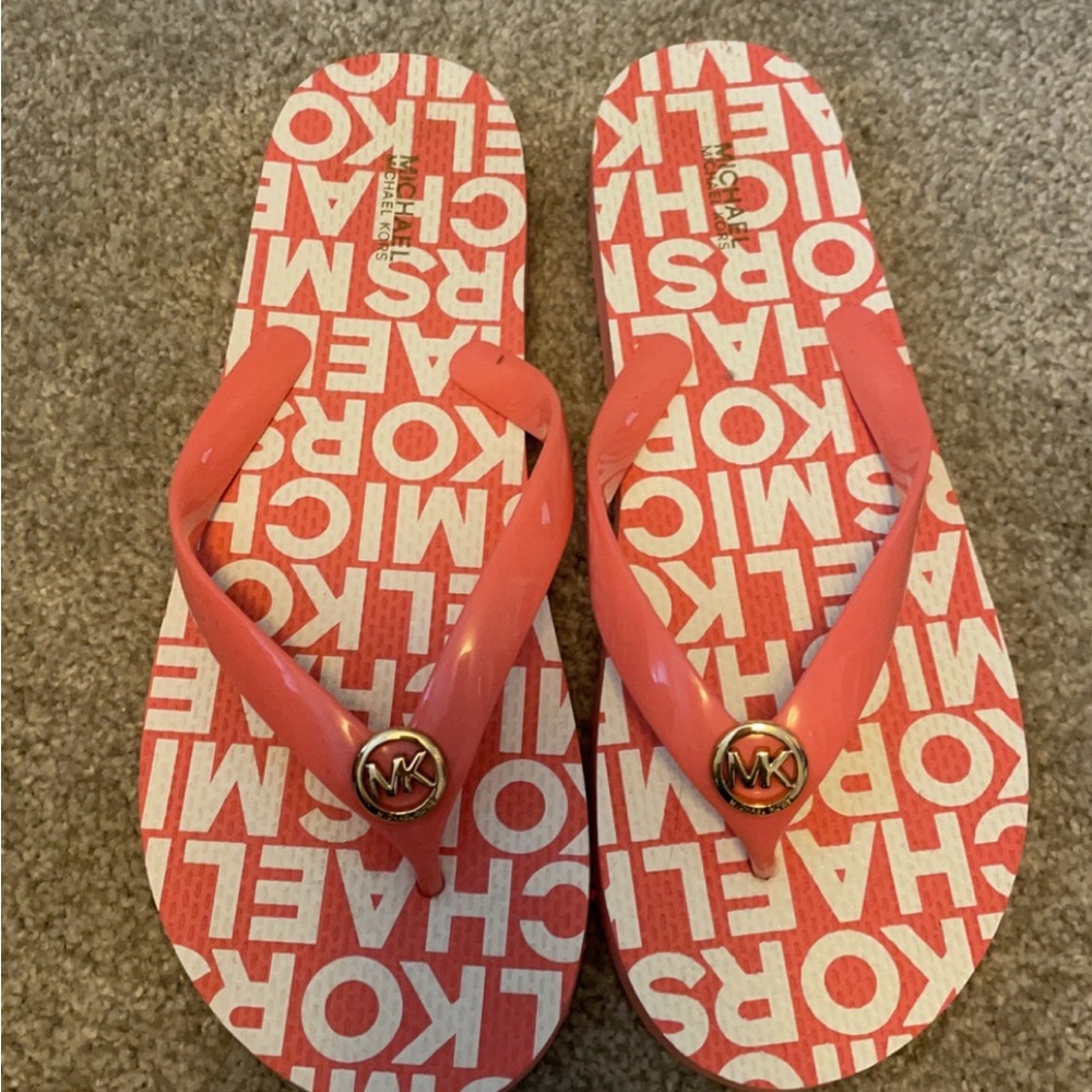 Michael Kors flip flops